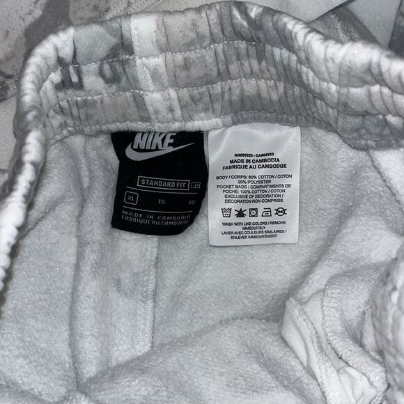 Nike Just Do It Graffiti Print Hooded Hoodie Sweatshirt Sweatpants 2 Piece Set - Picture 12 of 13